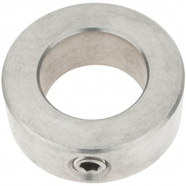 Import - 15/16" Bore, Stainless Steel, Set Screw Shaft Collar - 1-1/2" Outside Diam, 9/16" Wide - A1 Tooling