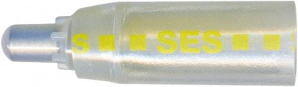 Value Collection - 18 to 10 AWG Crimp Bullet Connector - Clear & Yellow Polyolefin Insulation - A1 Tooling