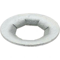 Value Collection - 3/4" OD, Spring Steel Push Nut - Zinc-Plated, 3/8" Shaft Diam - A1 Tooling