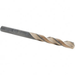 Made in USA - 17/64" High Speed Steel, 135° Point, Round with Flats Shank Maintenance Drill Bit - A1 Tooling