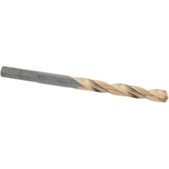 Made in USA - 15/64" High Speed Steel, 135° Point, Straight Shank Maintenance Drill Bit - A1 Tooling