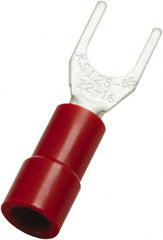 Value Collection - #6 Stud, 22 to 16 AWG Compatible, Partially Insulated, Standard Fork Terminal - A1 Tooling