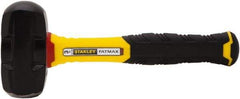 Stanley - 3 Lb Head, 10" Long Drilling Hammer - Steel Head, Fiberglass Handle - A1 Tooling