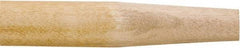 Rubbermaid - 54 x 1-1/8" Wood Handle for Push Brooms - Tapered Connection, Tan - A1 Tooling