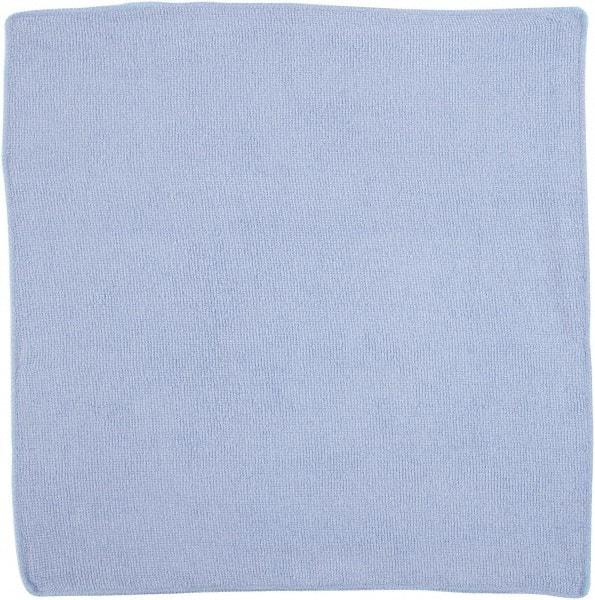 Rubbermaid - Dry Microfiber Wipes - 16" x 16" Sheet Size, Blue - A1 Tooling