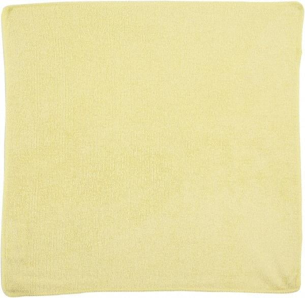 Rubbermaid - Dry Microfiber Wipes - 16" x 16" Sheet Size, Yellow - A1 Tooling