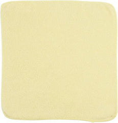 Rubbermaid - Dry Microfiber Wipes - 12" x 12" Sheet Size, Yellow - A1 Tooling