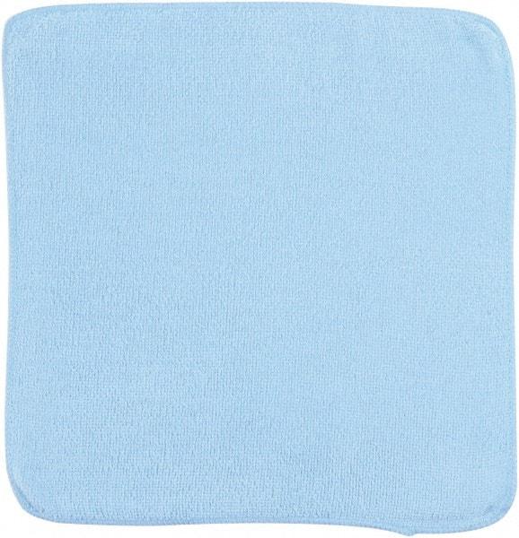 Rubbermaid - Dry Microfiber Wipes - 12" x 12" Sheet Size, Blue - A1 Tooling