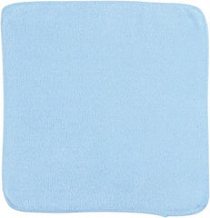 Rubbermaid - Dry Microfiber Wipes - 12" x 12" Sheet Size, Blue - A1 Tooling