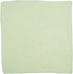 Rubbermaid - Dry Microfiber Wipes - 16" x 16" Sheet Size, Green - A1 Tooling