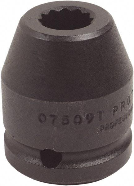 Proto - 3/4" Drive 50mm Standard Impact Socket - 12 Points, 2-3/4" OAL - A1 Tooling