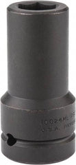 Proto - 1" Drive 24mm Deep Impact Socket - 6 Points, 4" OAL - A1 Tooling