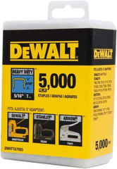 DeWALT - 5/16" Wide Steel Heavy Duty Staples - 5/16" Leg Length - A1 Tooling