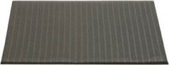 Ability One - 3' Long x 2' Wide, Dry Environment, Anti-Fatigue Matting - Black, Vinyl with Vinyl Sponge Base, Beveled - A1 Tooling