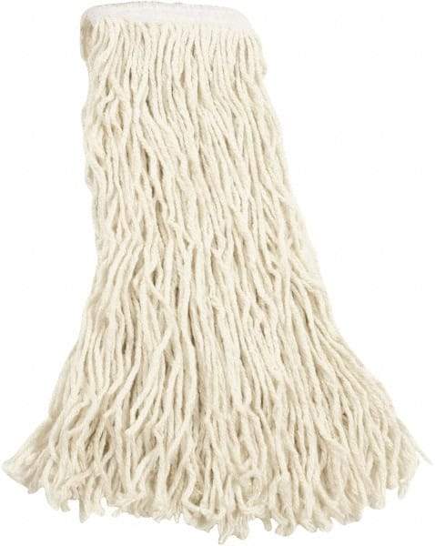 Rubbermaid - 5" White Head Band, Large Cotton Cut End Mop Head - 4 Ply, Side Loading Connection - A1 Tooling