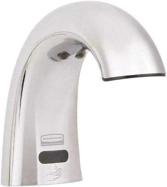 Rubbermaid - 800 to 1600 mL Foam Soap Dispenser Hardware - Plastic, Counter Mounted, Chrome - A1 Tooling