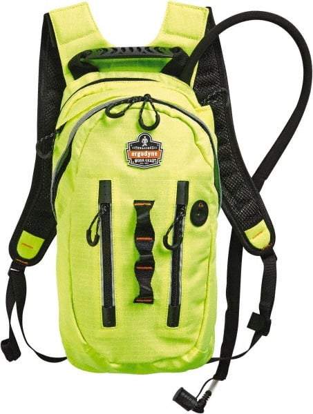 Ergodyne - Premium Cargo Lime Hydration Backpack - 18 Inch Long x 10-1/2 Inch Wide x 3 Inch Deep, 70 Ounce Reservoir Capacity - A1 Tooling