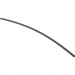 Value Collection - 6" Long Heat Shrink Electrical Tubing - Black - A1 Tooling