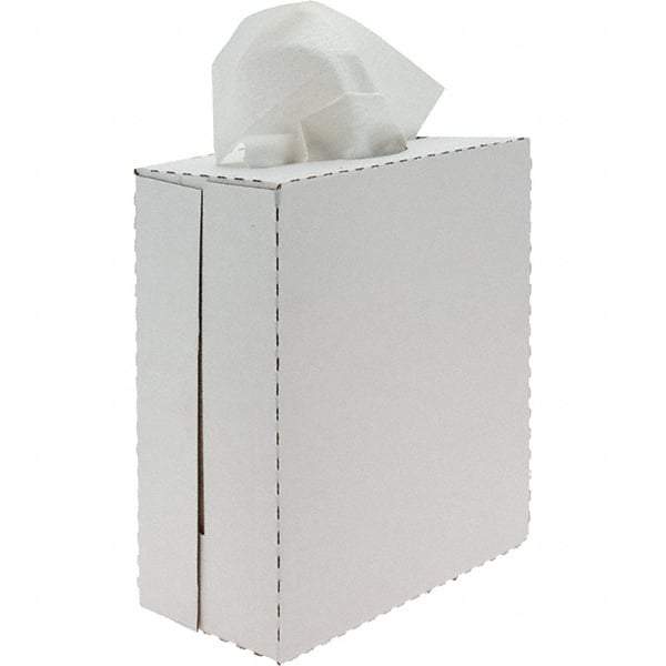 Made in USA - General Purpose Wipes - Jumbo Roll, 9-1/2" x 16-1/2" Sheet Size, White - A1 Tooling