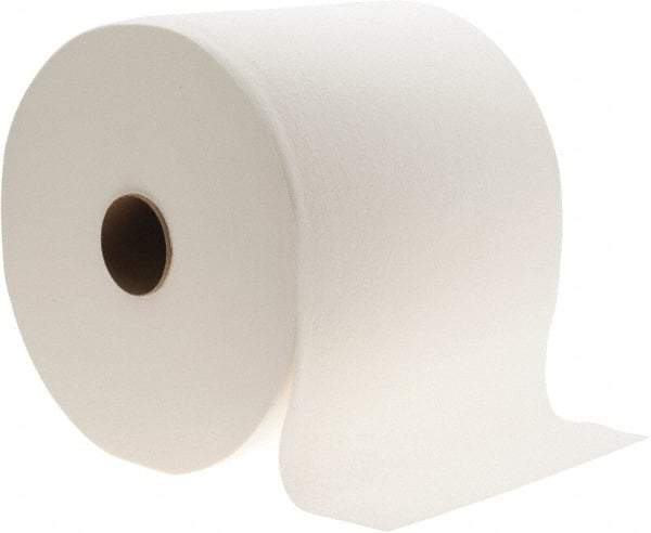 Made in USA - General Purpose Wipes - Jumbo Roll, 12-1/2" x 13" Sheet Size, White - A1 Tooling