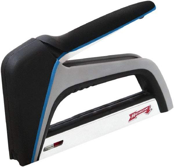 Arrow - Manual Staple Gun - 82 Lb Capacity, Plastic with Solid Steel Base - A1 Tooling