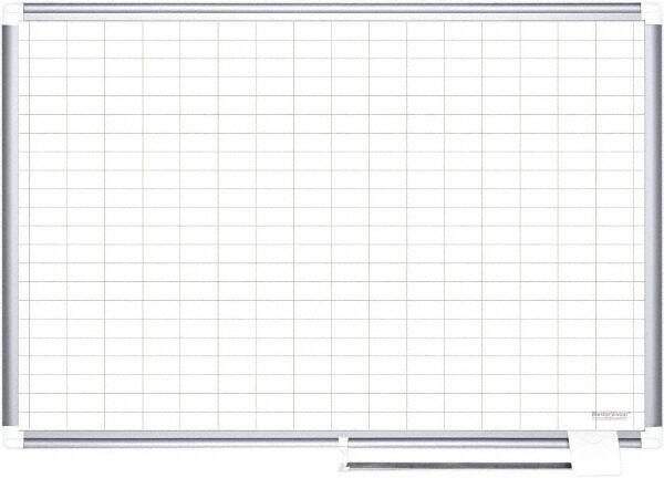 MasterVision - 36" High x 48" Wide Magnetic Dry Erase Calendar - Steel - A1 Tooling