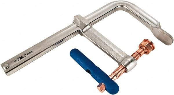 Wilton - 7" Deep Throat, 18" Max Capacity, Standard Sliding Arm Clamp - 4,880 Lb Clamping Pressure - A1 Tooling