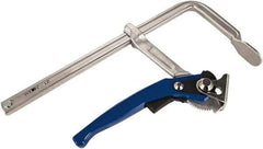 Wilton - 2-3/8" Deep Throat, 4" Max Capacity, Standard Sliding Arm Clamp - 350 Lb Clamping Pressure - A1 Tooling