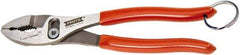 Proto - 6-1/2" OAL, 1-27/64" Jaw Length, 1-1/4" Jaw Width, Tethered, Slip Joint Pliers - 2 Positions, Slip Joint Head, Slip Joint Plier Tool - A1 Tooling