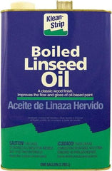 Klean-Strip - 4 Qt Metal Can Clear Wood Stain - Boiled Linseed Oil-Based, 0 g/L VOC Content - A1 Tooling