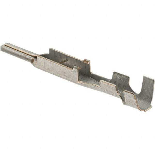 Import - 2.8mm Wide, Noninsulated Male Tab Terminal - Crimp Connection, 16 to 14 AWG Compatible - A1 Tooling