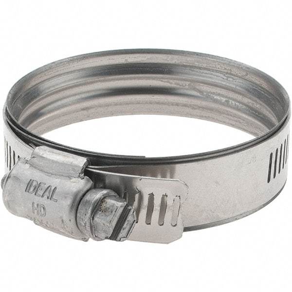 IDEAL TRIDON - SAE Size 34, 41 to 62mm Diam, Stainless Steel 360° Worm Drive Clamp - A1 Tooling