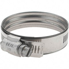 IDEAL TRIDON - SAE Size 34, 41 to 62mm Diam, Stainless Steel 360° Worm Drive Clamp - A1 Tooling