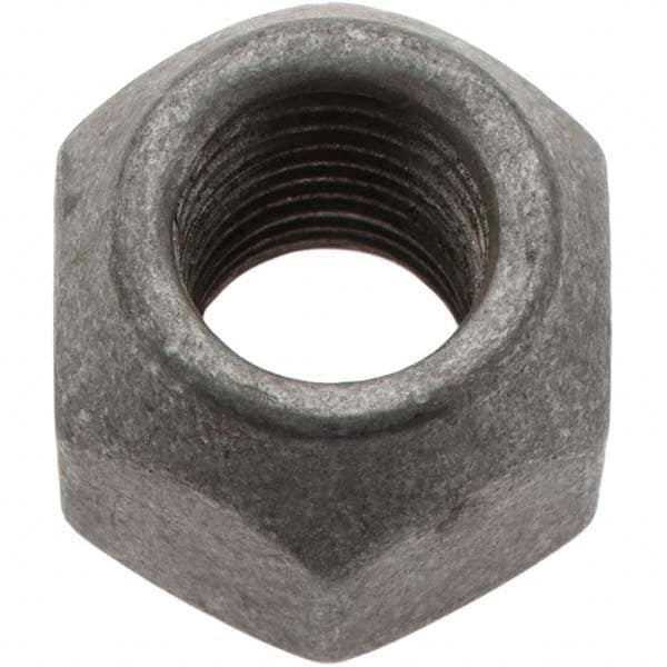 Value Collection - M12-1.5 Zinc Finish Open Wheel Nut - 21mm Hex, 18mm Overall Length, 60° Seat Angle - A1 Tooling