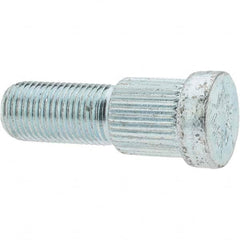 Value Collection - 1/2-20 Wheel Hub Bolt Wheel Stud - 0.62" Knurl, 1-5/8" OAL, 19/32" Shoulder Length - A1 Tooling