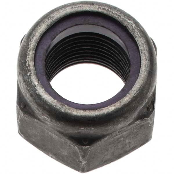 Value Collection - 5/8-18 UNF Grade 8 Hex Lock Nut with Nylon Insert - 15/16" Width Across Flats, 3/4" High, Uncoated - A1 Tooling