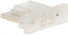 Littelfuse - 25 Amp, Automotive Fuse - 0.429" Long, Clear, Littlefuse LMIN025 - A1 Tooling