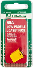 Littelfuse - 60 Amp, 58 VDC, Automotive Fuse - Yellow, Littlefuse LJCA060 - A1 Tooling