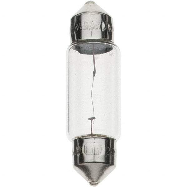 Import - 12 Volt, Incandescent Miniature & Specialty T3-1/4 Lamp - Festoon Cap Base - A1 Tooling