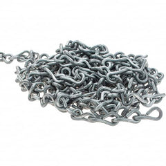 Peerless Chain - 0.162" Diam Single Jack Chain - 60 Lb Load Limit, #8 - A1 Tooling