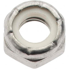 Value Collection - 5/16-18 UNC 18-8 Hex Lock Nut with Nylon Insert - 1/2" Width Across Flats, 1/4" High, Uncoated - A1 Tooling