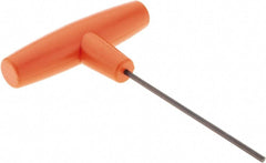 Value Collection - 3/32" Hex, T-Handle Cushion Grip, Hex Key - 3" OAL, Alloy Steel - A1 Tooling