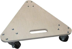 Fairbanks - 450 Lb Capacity Hardwood Dolly - 20" Long x 20" Wide x 5" High, 3" Polyolefin Wheels - A1 Tooling