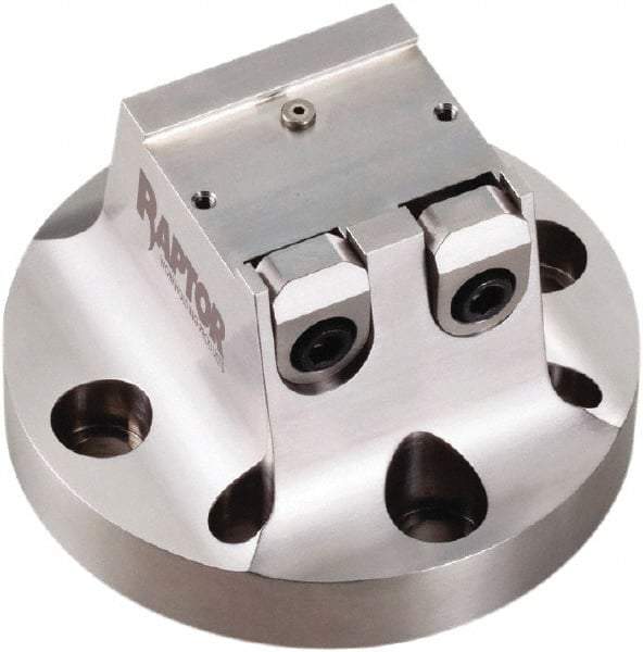 Raptor Workholding - 1-1/2" Jaw Width, 3" High Dovetail Vise - For Use with 4 & 5 Axis Workholding Systems - A1 Tooling