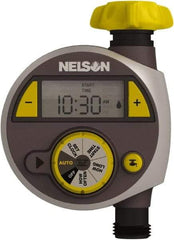 Nelson - Electronic Lawn Sprinkler Timer - 2 Watering Modes, 1 Outlet, 3/4-18 National Hose Thread - A1 Tooling