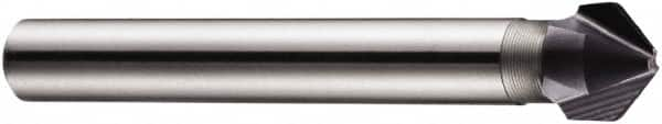 DORMER - 12mm Shank Diam, 3 Flute 90° High Speed Steel Countersink - A1 Tooling