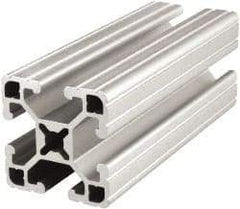 80/20 Inc. - 72 Inches Long x 1-1/2 Inches Wide x 1-1/2 Inches High, T Slotted Aluminum Extrusion - 0.7938 Square Inches, Clear Anodized Finish - A1 Tooling