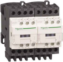 Schneider Electric - 4 Pole, 24 Coil VAC at 50/60 Hz, 40 Amp at 440 VAC, Reversible IEC Contactor - Bureau Veritas, CCC, CSA, CSA C22.2 No. 14, DNV, EN/IEC 60947-4-1, EN/IEC 60947-5-1, GL, GOST, LROS, RINA, RoHS Compliant, UL 508, UL Listed - A1 Tooling