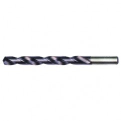 #12 RHS / RHC HSS-CO 8% (M42) 135 Degree Split Point Heavy Duty Cobalt Drill - TiAlN - A1 Tooling