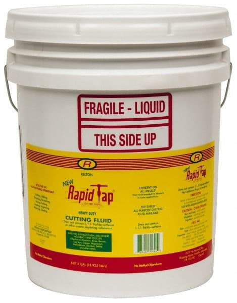 Relton - Rapid Tap, 5 Gal Pail Cutting Fluid - Semisynthetic, For Tapping - A1 Tooling